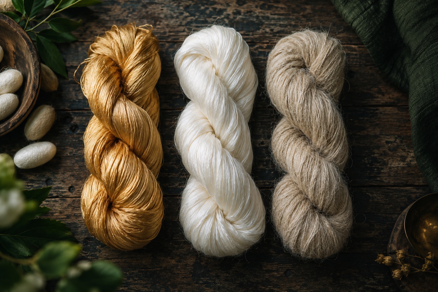 The Three Silks of Assam: Muga, Eri and Pat
