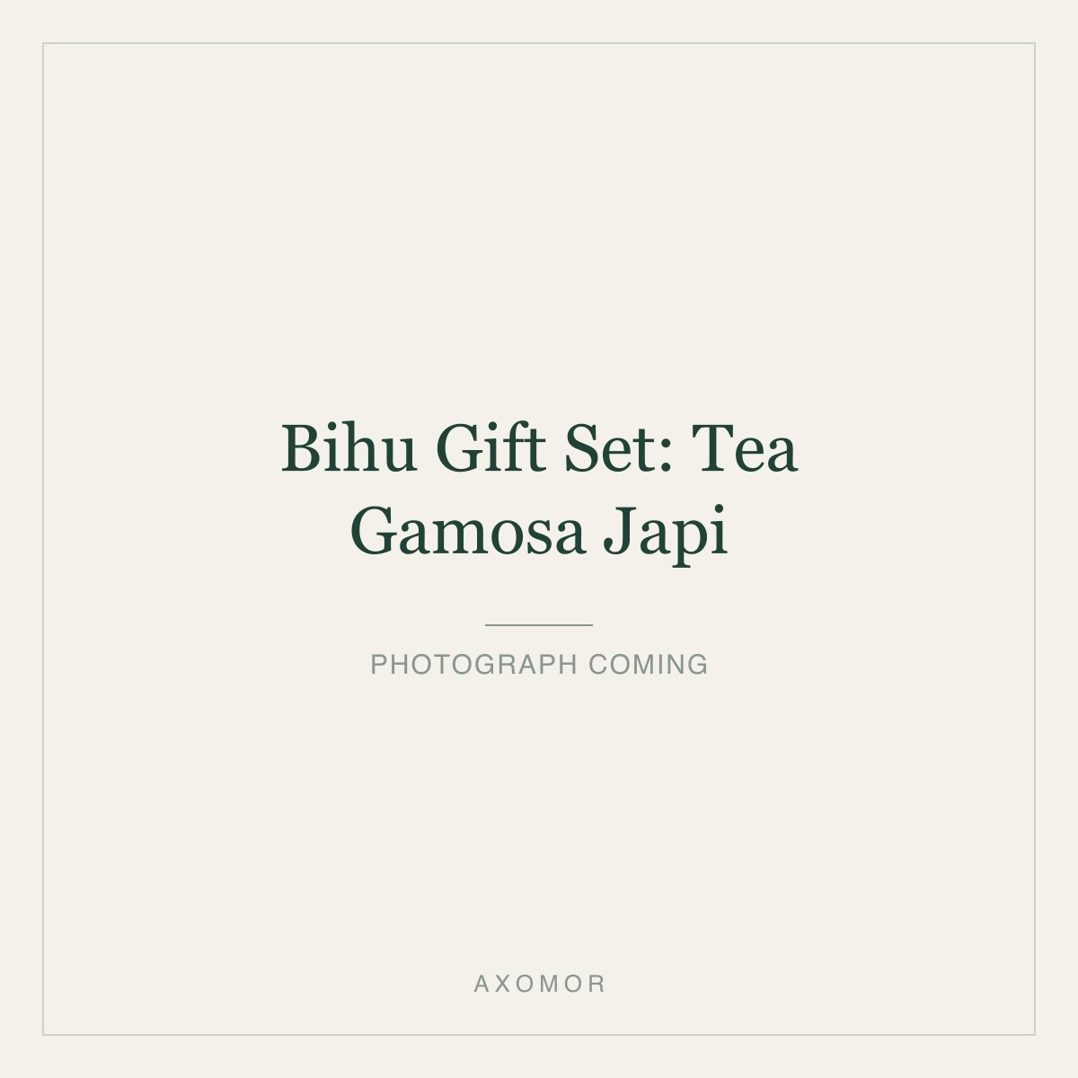 Bihu Gift Set: Tea, Gamosa, Japi