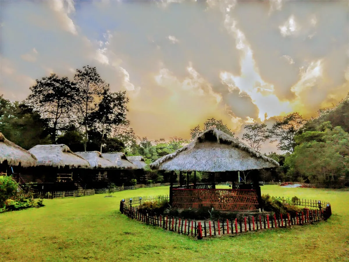 Ayang Okum River Bank Bamboo Cottage in Majuli, Assam