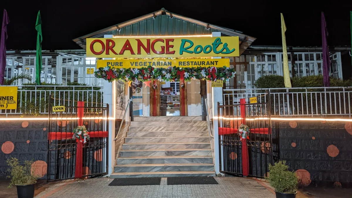 Orange Roots, Pure Veg Restaurant - Nongriat