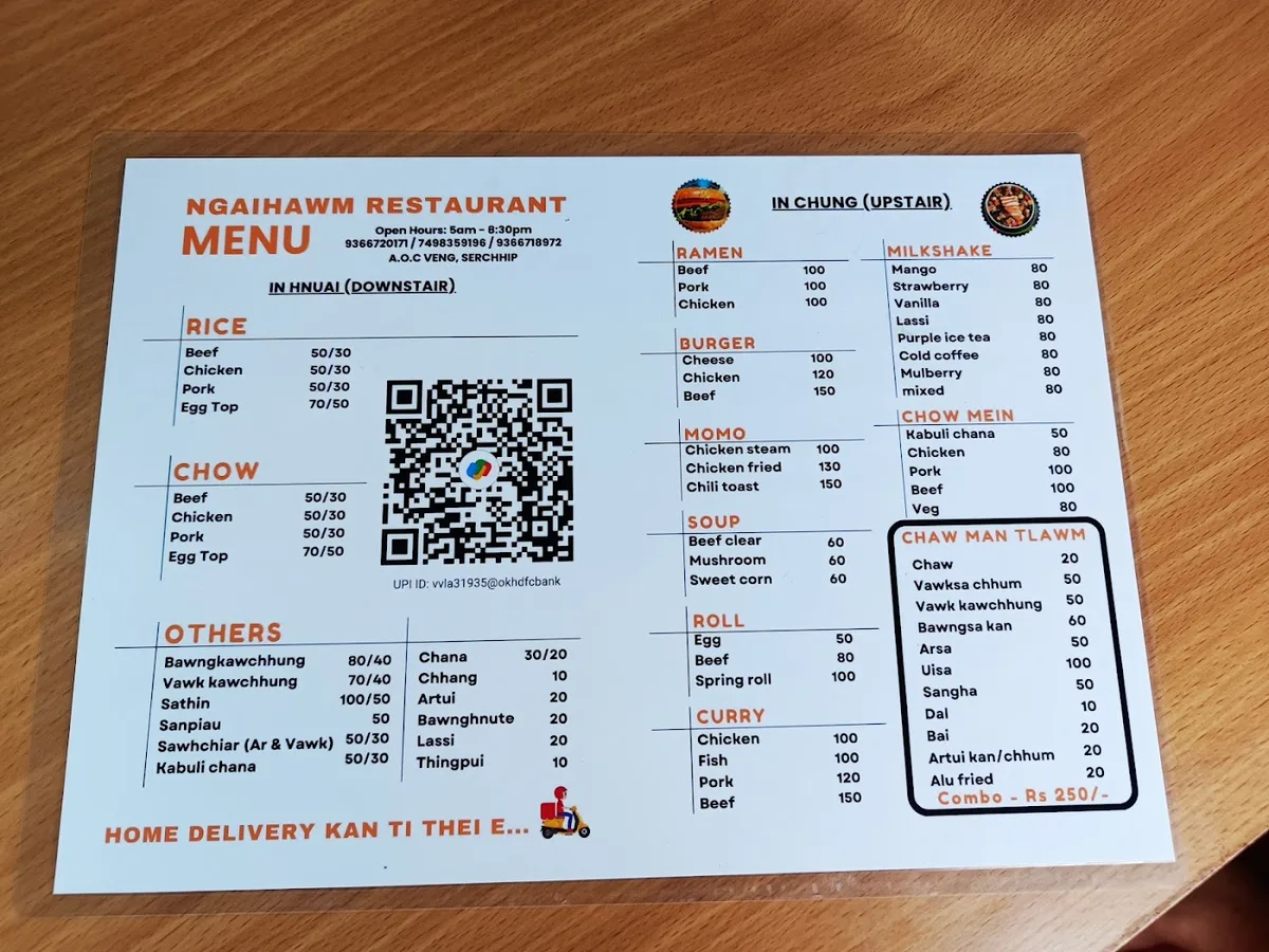 Ngaihawm Restaurant - Serchhip